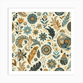 Floral Pattern Art Print