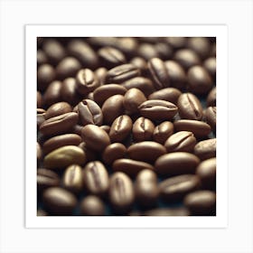 Coffee Beans 340 Art Print