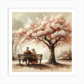 Cherry Blossoms Art Print