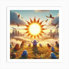 Birds In The Sky 1 Art Print