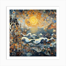 City On The Sea Art Print