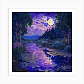 Lily Pond Art Print