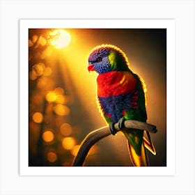 Lorikeet 3 Art Print