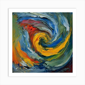 Abstract Painting 1 Art Print