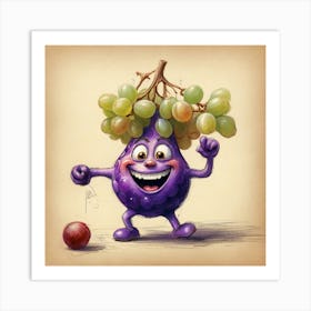 Grapes 1 Art Print