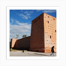 Kasbah Of Kasbah Art Print