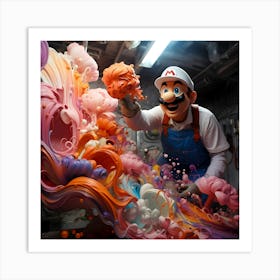 Mario Bros Art Art Print