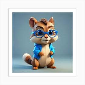 Chipmunk 23 Art Print