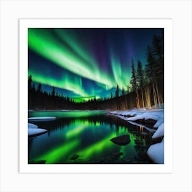 Aurora Borealis 38 Art Print