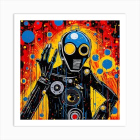 Robot 16 Art Print