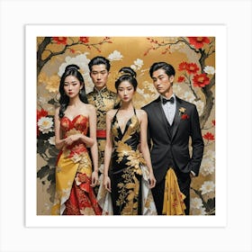 Chinese Wedding Art Print