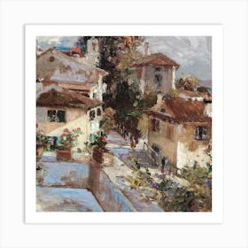 Cottages & Houses 5 Art Print