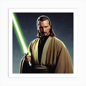 Jedi warrior Art Print