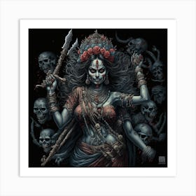 Mythical Warrior 7 Art Print