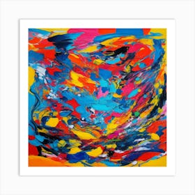 Abstract Painting 6 Art Print