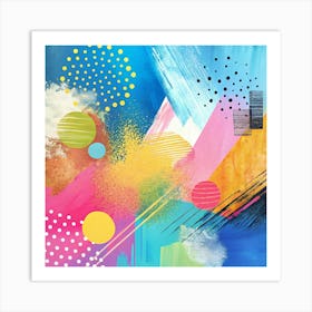 Abstract Painting 76 Art Print