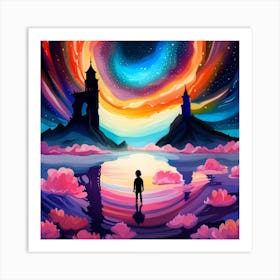 Inner paradise Art Print