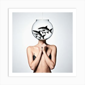 Fish Bowl 7 Art Print