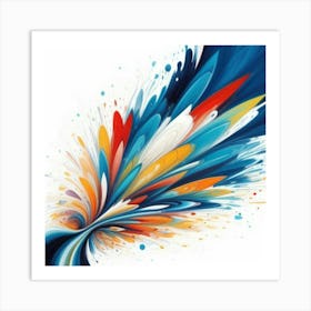 Abstract Painting 8 Art Print