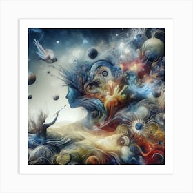 Psychedelic Art 3 Art Print