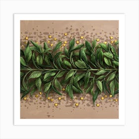 Eucalyptus Leaves 1 Art Print