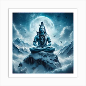 Lord Shiva 6 Art Print