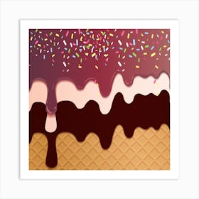 Ice Cream 4 Art Print