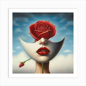 'The Rose' 1 Art Print