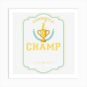 Champ Champion Sport Boards Set Game Gift Art Print