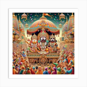 Lord Ganesha 6 Art Print