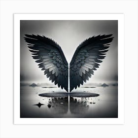 Angel Wings 2 Art Print