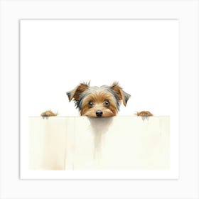 Yorkshire Terrier Dog Art Print