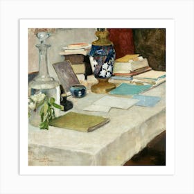 Still Life (1894), Pekka Halonen Art Print