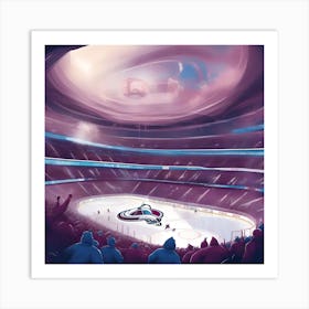 Avalanche Arena Art Print