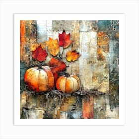 The Pumpkin Harvest 11 Art Print