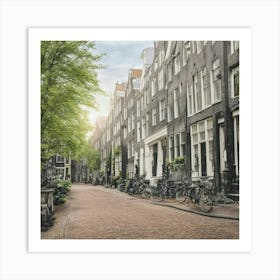 Amsterdam - Amsterdam Stock Videos & Royalty-Free Footage 3 Art Print