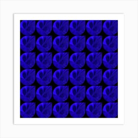 Cobalt Blue Elegance Art Print