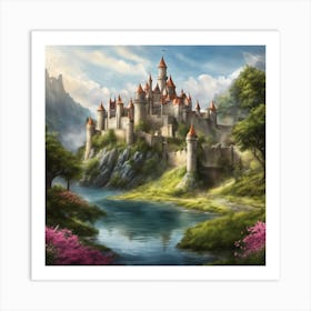 Fairytale Castle 6 Art Print