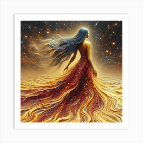 Dream Of A Woman Art Print