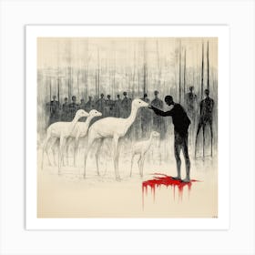 Preaching To Animals VII Art Print