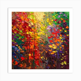 Autumn Forest 13 Art Print