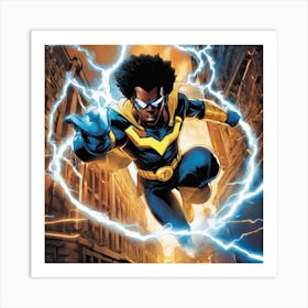 Lightning Bolt Art Print