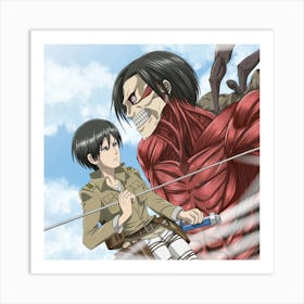 Attack On Titan Art Print