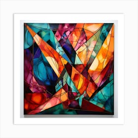 'Stained Glass' Art Print