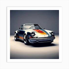Porsche Car Automobile Vehicle Automotive German Brand Logo Iconic Luxury Performance Inn (1) Art Print