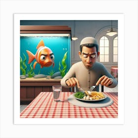 Fish Tank 2 Art Print