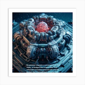 Spaceship 2 Art Print