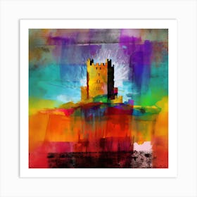 Castle On The Hill Art Print