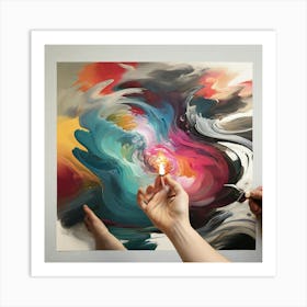 Abstract Painting 22 Art Print