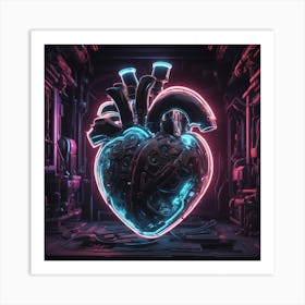 safe heart Art Print